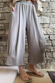 Jo Jo Quirky Hopsack Crop Pant Mocha 